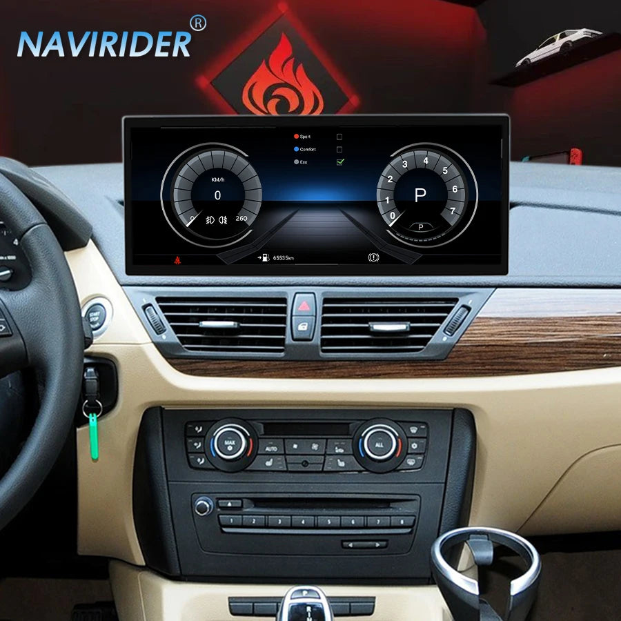 15.8" For BMW X1 E84 2010-2015 GPS Navigation Multimedia Video Player Car Radio Carplay He