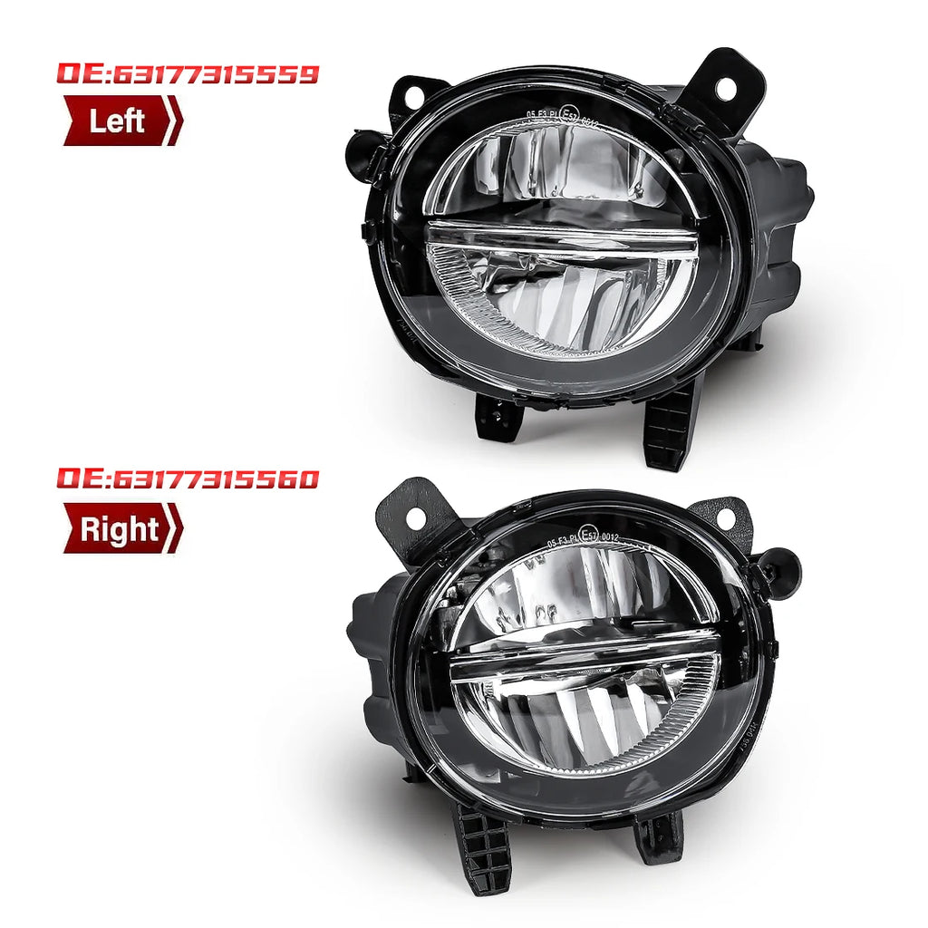 63177315559 63177315560 For BMW F20 F21 F22 F23 F30 F31 F32 F34 GT F35 LCI Car Fog Lamp LE | AUTOKITSHOP