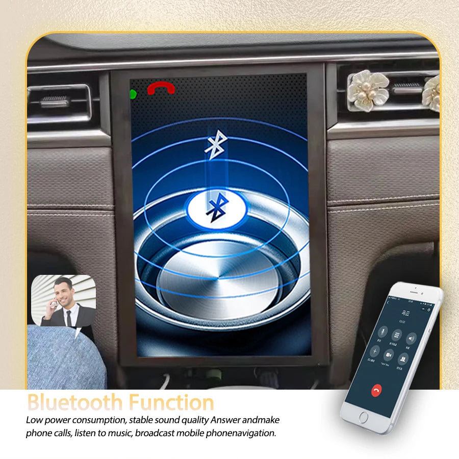 12.1inch Screen For JAC A5 Jianghuai Jiayue T8 Pro Android Auto Stereo Car GPS Navigation