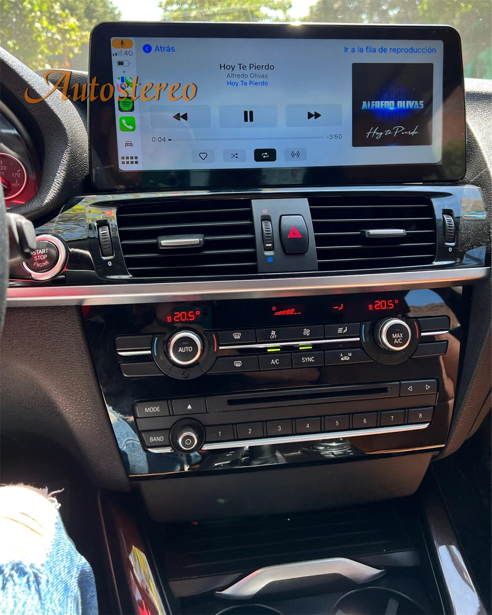 32G ID8 Carplay Android 14 For BMW X3 F25 X4 F26 X3M X4M 2009-2016 Car Multimedia Player G