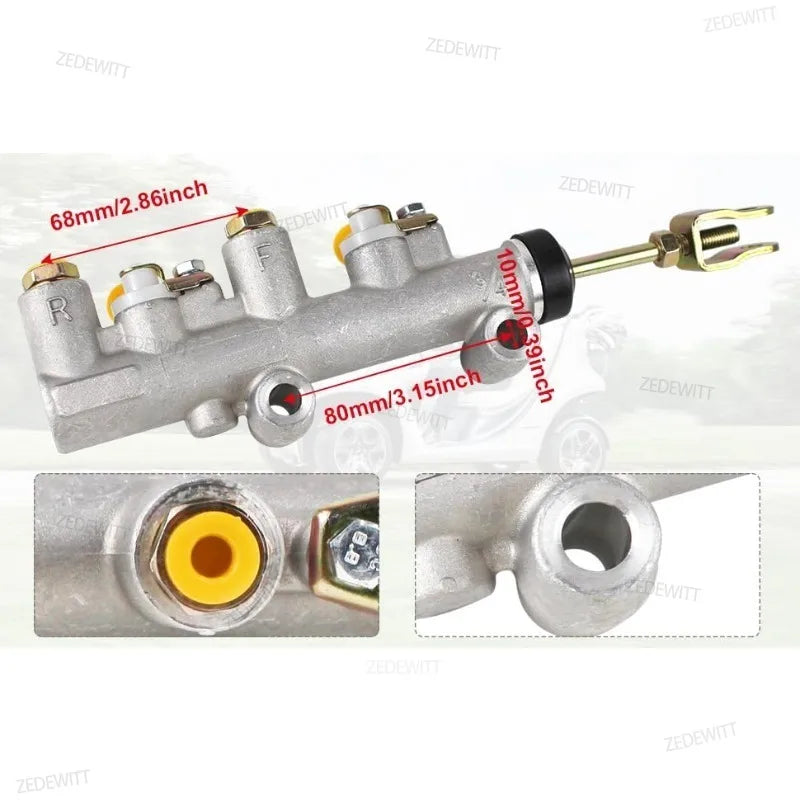 Replacement Brake Master Cylinder Assembly Compatible with Tomberlin Golf Cart E Merge 500 E2 E4 - Automotive LED Light