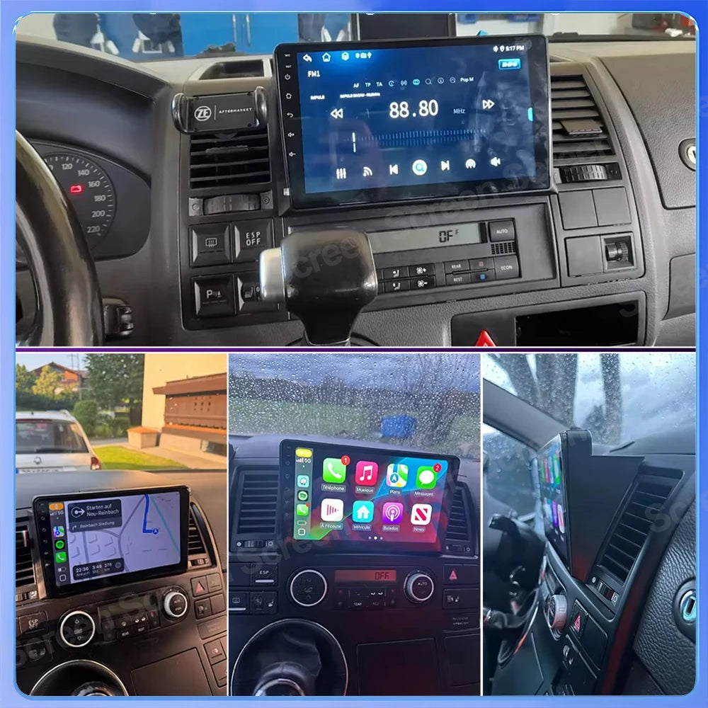 Android 16 For Volkswagen Multivan T5 2003 2004 -2015 Car Radio Navigation Multimedia Play | AUTOKITSHOP
