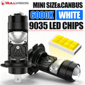 Mini Lens H7 H4 LED Headlight H11 H8 H9 9005 HB3 9006 HB4 Wireless 9035 CSP LHD High Low B