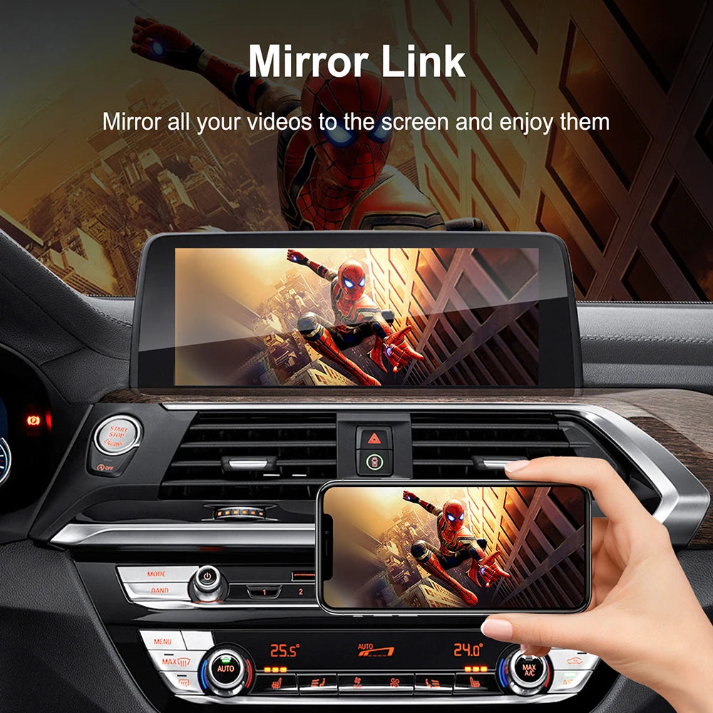 Wireless Apple CarPlay Android Auto Intelligent Decoder Box For BMW 1 2 3 4 5 6 7 Series X | AUTOKITSHOP