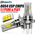 H4 H7 LED Headlight CANBUS H1 H8 H11 9005 HB3 9006 HB4 9012 HIR2 Light Mini Lamp 1:1 Size