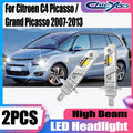 H1 High Beam LED Headlight 3570 CSP Chips 25000LM 130W 6000K White 12V 24V For Citroen C4