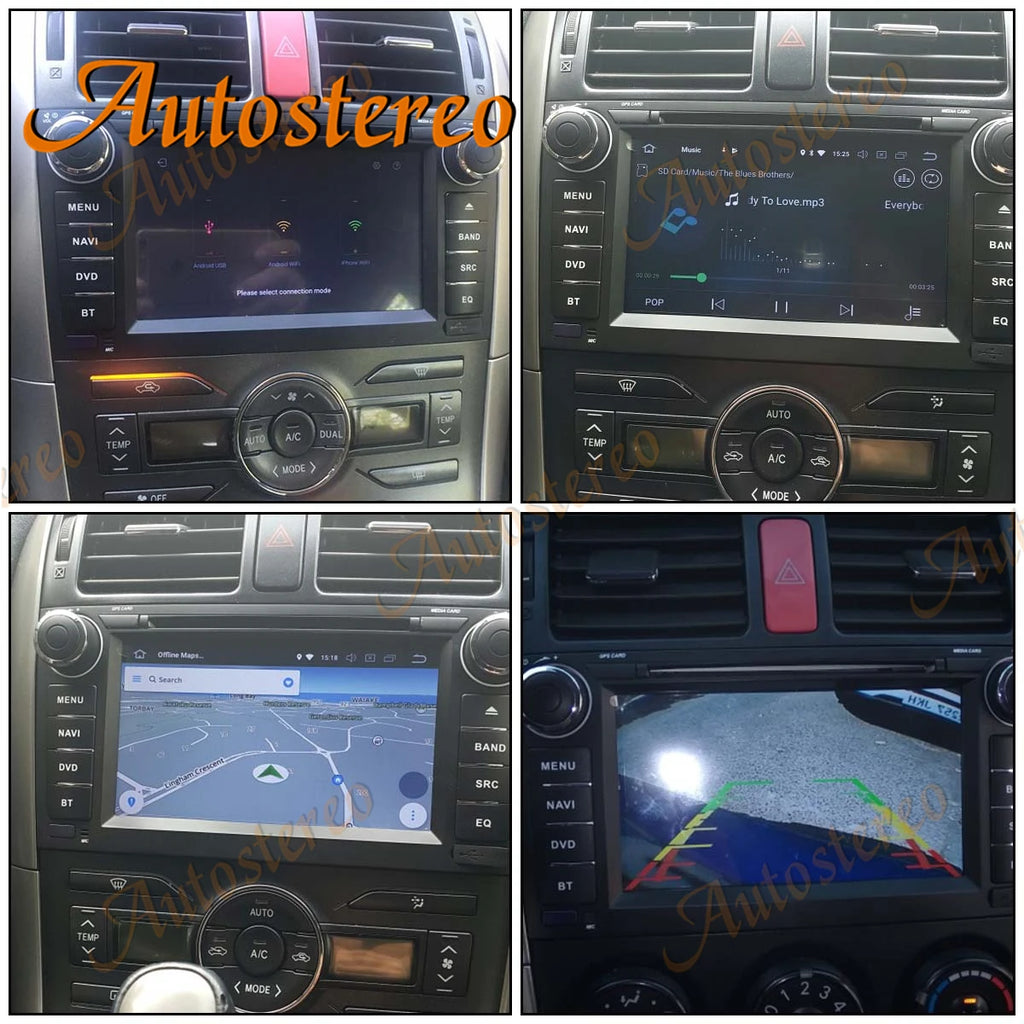 Android 14 Wireless Carplay For Toyota Auris 2013-2015 Auto Stereo Multimedia Player Car G
