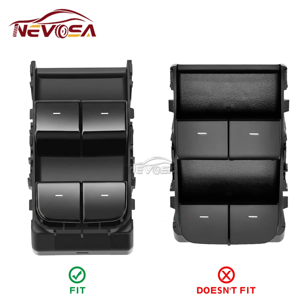Power Window Control Switch For 2017 2018 2019 2020 2021 2022 Tesla Model 3 Y 1081037-02-G 10820 - Automotive LED Light