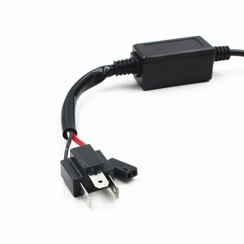 H4 HID Relay Harness HI/LO bi Xenon Wiring Wire 12v auto wire adapter socket connector for