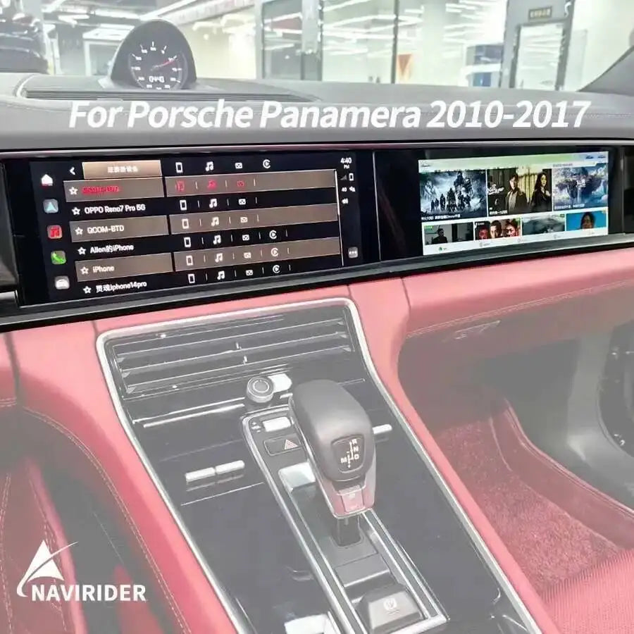 For Porsche Panamera 2010-2016 12.3+10.25" Android AUTO Carplay 4G 8Core Car Multimedia Vi