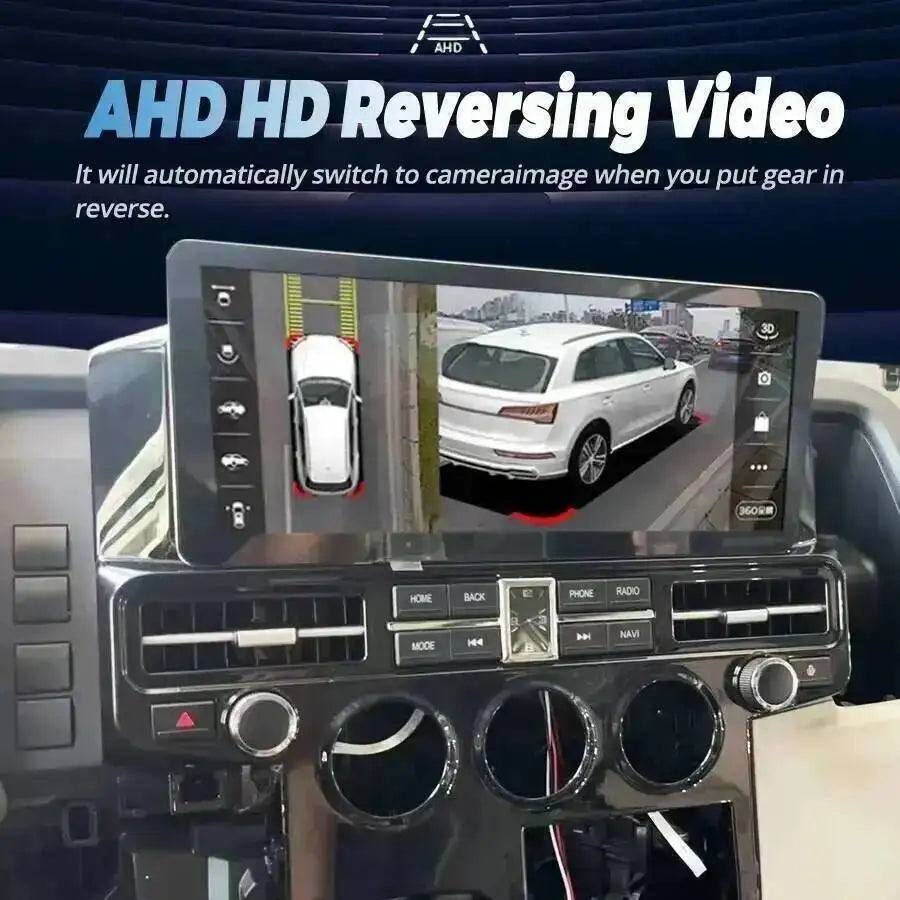GPS Navigation Video Player 12.3Inch Auto radio For Toyota Hiace GRANVIA hiace 2019 Androi