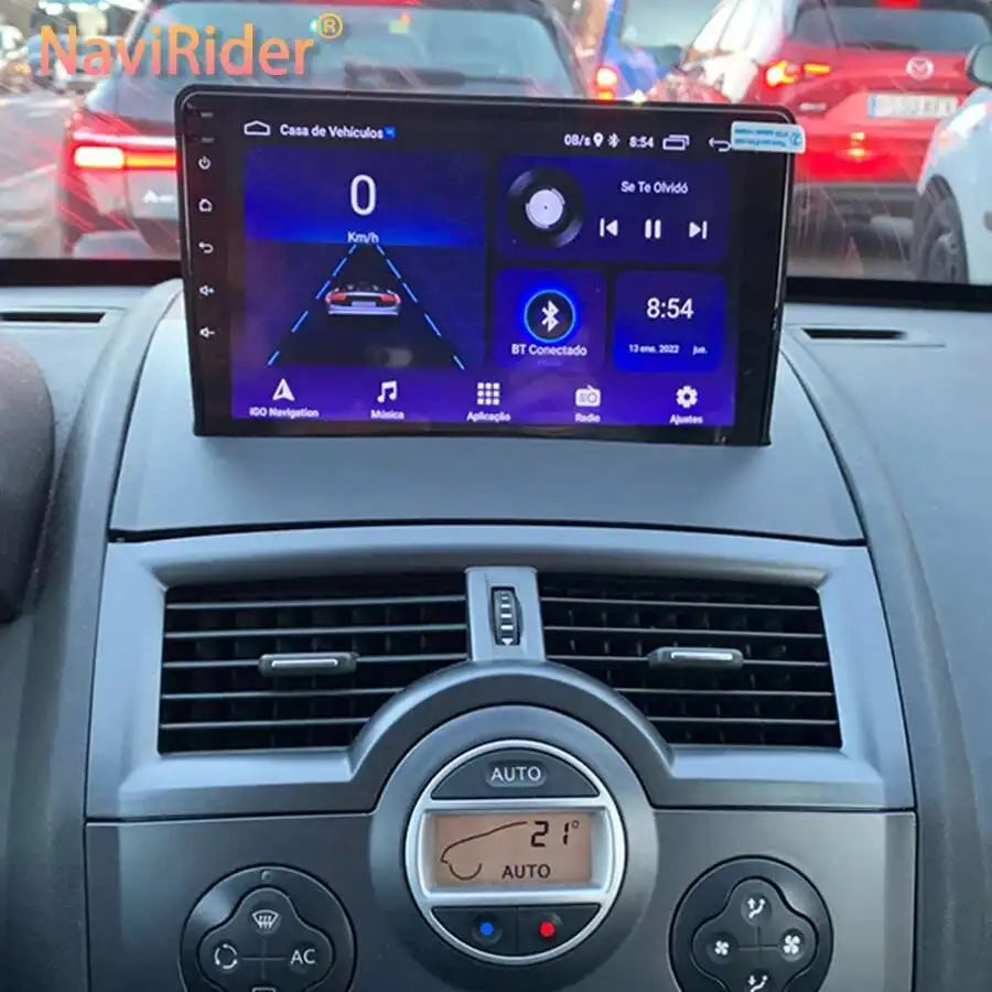 Wireless CarPlay Android 13 AI Voice Car Radio 8GB+128GB GPS Navigation For Renault Megane