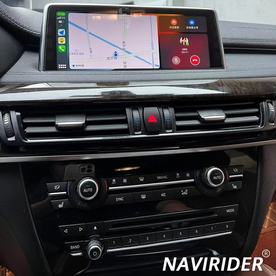 Navi DSP Stereo 10.25INCH BT Car RadioCarplay Screen For BMW X5 F15 X6 F16 2014-2017 Andro