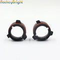 Rockeybright 2*D2S HID Bulb Holder Adapters for BMW E39 D2 D2S HID Xenon Head Lamp Bulb Ad