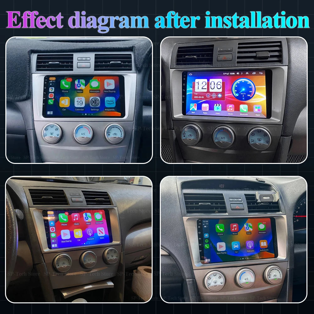 Android 16 For Toyota Camry 7 Xv 40 50 2006-2011 Car Radio Multimedia Video Player Navigat | AUTOKITSHOP