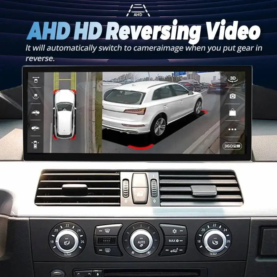 Carplay Android Auto Navi DSP 15.8" For BMW 5 Series 3 Series E90 E91 E92 E60 E61 E63 E64