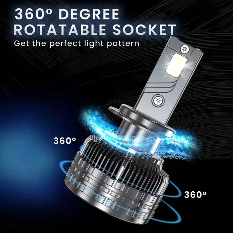 K13 240W H7 H11 Led Lamp 3 Copper Tube Led Light For Car Light Fog Light H7 H11 HB3 9005 H