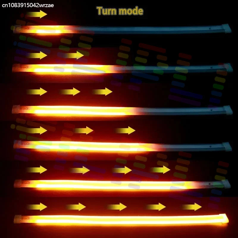 60/45/30cm (2-Pack) Flexible LED Decorative Light Strips For Vehicles — Universal Headligh | AUTOKITSHOP