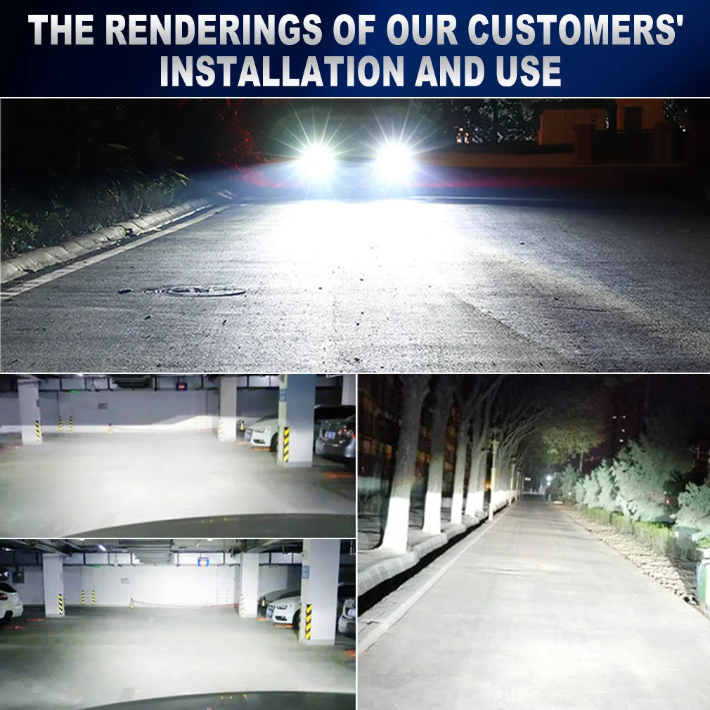 XSTORM H1 LED Headlight Canbus 20000LM 80W H11 H4 LED Light Bulbs Car H7 Headlight Fog Lig
