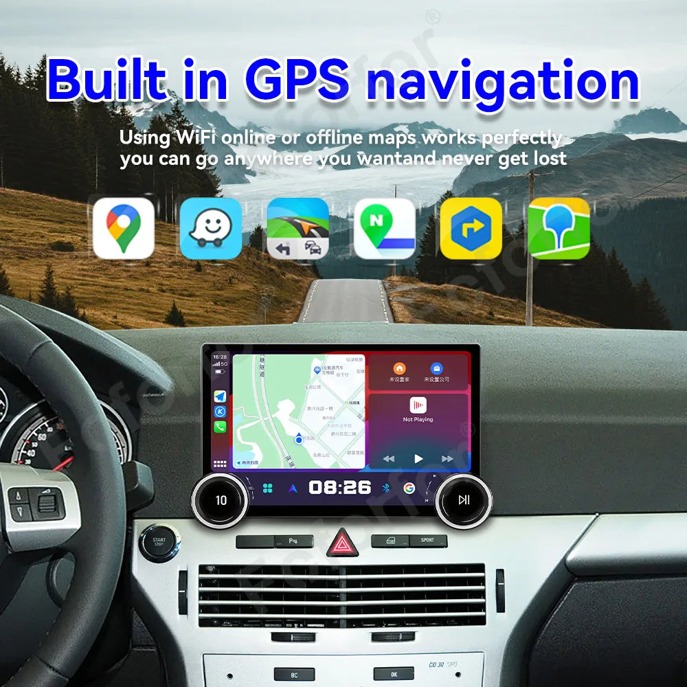 Android 15 Car Media Luxury High Performance 11.5 Inch HD Display Wireless CarPlay GPS Mul