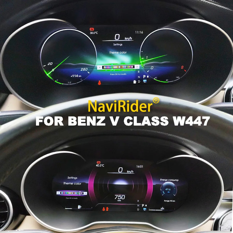 LED Interior Light Kit for VClass W447 2016-2019 - Canbus Error-Free Interior Bulbs