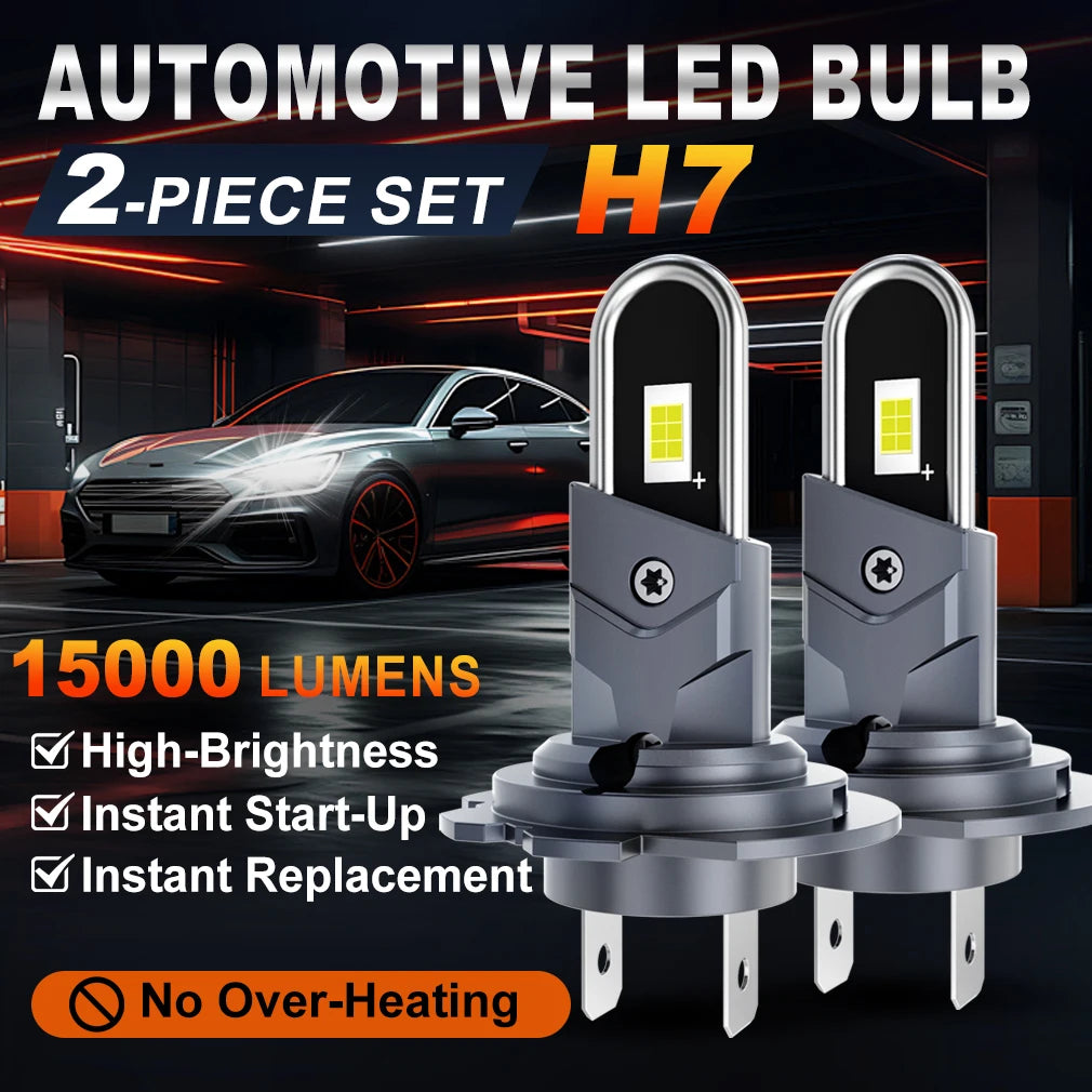 XSTORM H4 LED Headlight Canbus H7 H11 9005 9006 LED Light Bulbs With Fan Turbo Lamps U-Sha