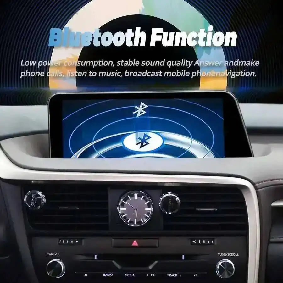 12.3'' Android 14 Carplay For Lexus Rx450h RX200t RX350 RX300 RX 450H 200t 350 2016-2019 C