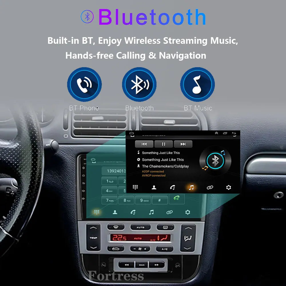 Android 16 Carplay For Peugeot 406 1995 - 2005 Car Radio Auto 4G WIFI GPS Navigation Multi