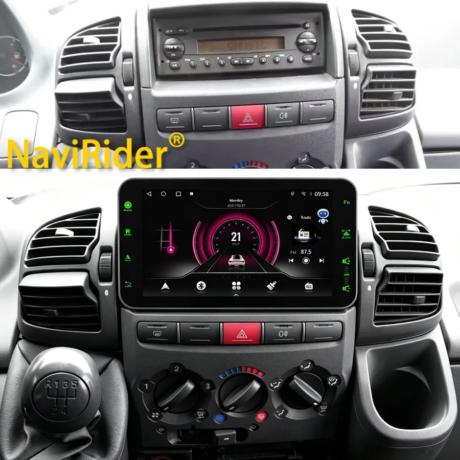 S Car Radio Carplay For Fiat Ducato 2002-2006 Citroen Jumper Peugeot Boxer 2002-2006 Navig | AUTOKITSHOP