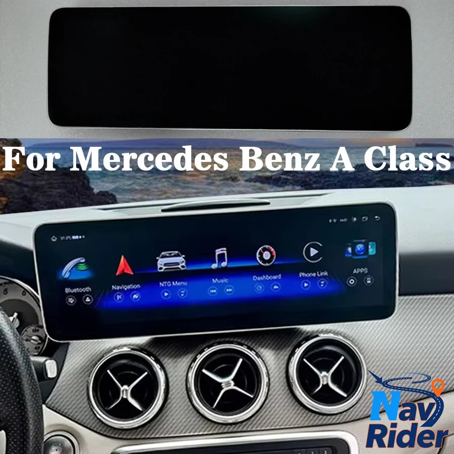 Android 14 Carplay Multimedia Player 14.9" Car Stereo Radio For Mercedes Benz A Class CLA  | AUTOKITSHOP