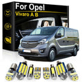 LED Interior Light Kit for Opel Vivaro A B - Canbus Error-Free Bulbs | AUTOKITSHOP