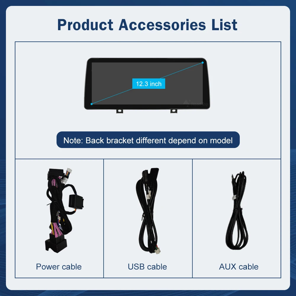 1920x720 Multimedia Display For BMW 7 Series F01 CIC NBT Touch Screen Wireless Carplay And | AUTOKITSHOP