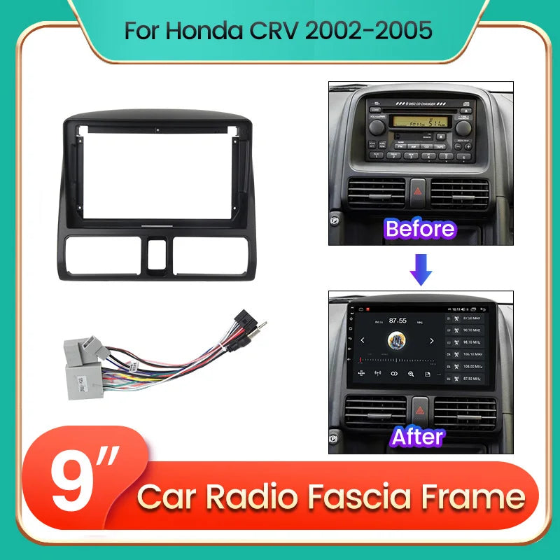 Car Multimedia Player Frame Cable for Honda CRV 2002 2003 2004 2005 Applicable To 9 Inch A | AUTOKITSHOP