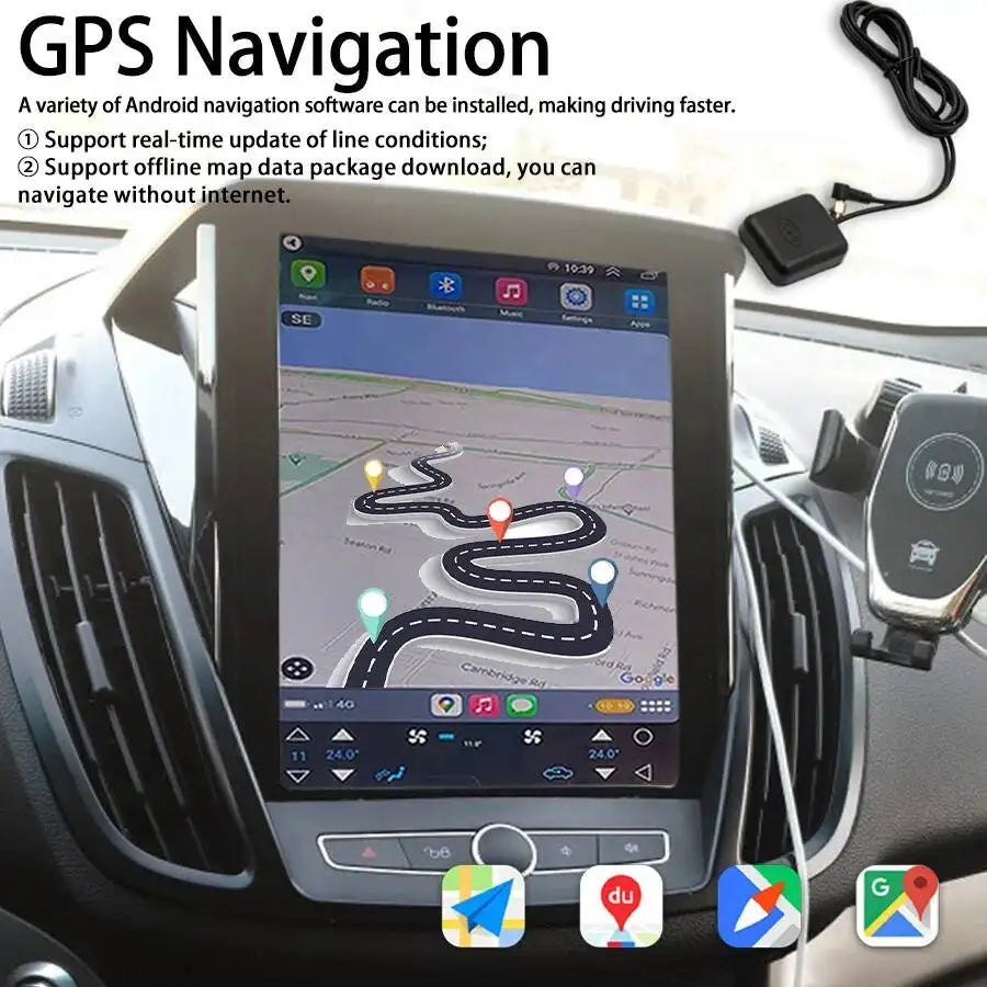 Autoradio Multimedia Player GPS Head Unit For Ford Kuga C-max Escape 2012-2019 Android 15  | AUTOKITSHOP
