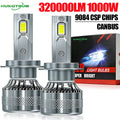 H7 H4 Bulb High Power H1 H11 9005 HB3 9006 HB4 Auto LED Canbus Headlight Turbo Ultra Puiss