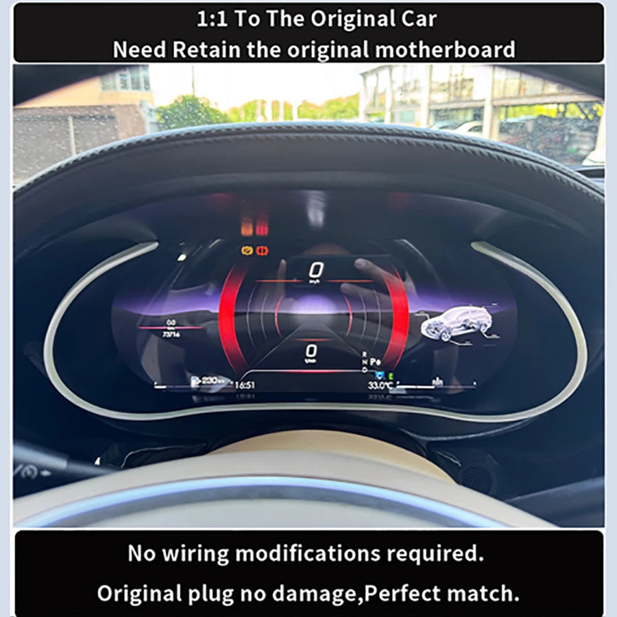 S New LCD Digital Instrument Panel For Mercedes Benz CLS CLS300 CLS63 CLS350 2012-2017 Vir | AUTOKITSHOP