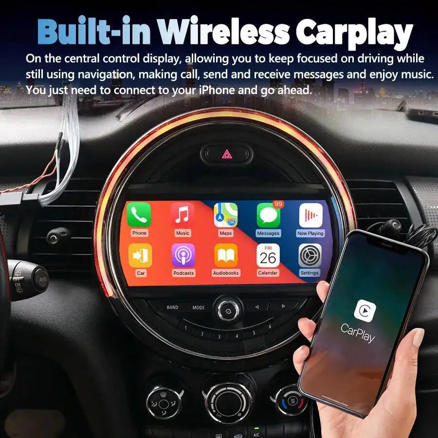 7inch/9inch Android 13 Stereo GPS Navigation Screen For Mini F55 F56 EVO 2018-2022 Car Rad | AUTOKITSHOP