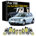 13-Piece LED Interior Light Kit for VW Volkswagen Golf 4 MK4 - Canbus Error-Free Bulbs | AUTOKITSHOP