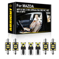 ABRIGHT Car Interior LED Light For MAZDA MPV-8 MX-3 MX-5/Miata NA NB NC ND MX-6 MPV 1988 1