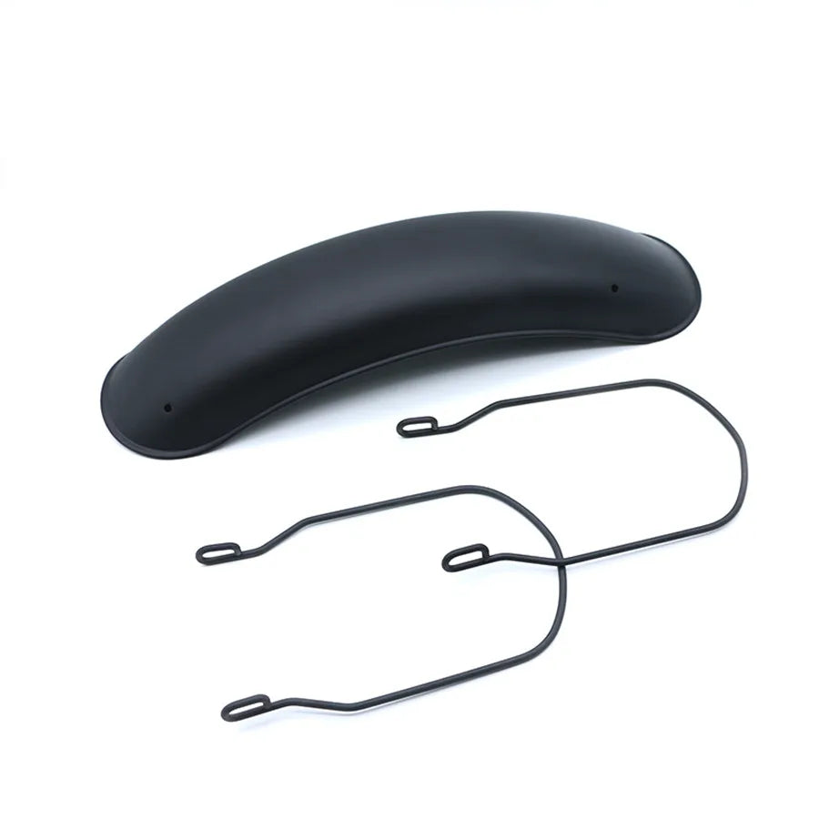 1X Matte Black Metal Motorcycle Front Fender Mudguard Cover Mud Guard Protector