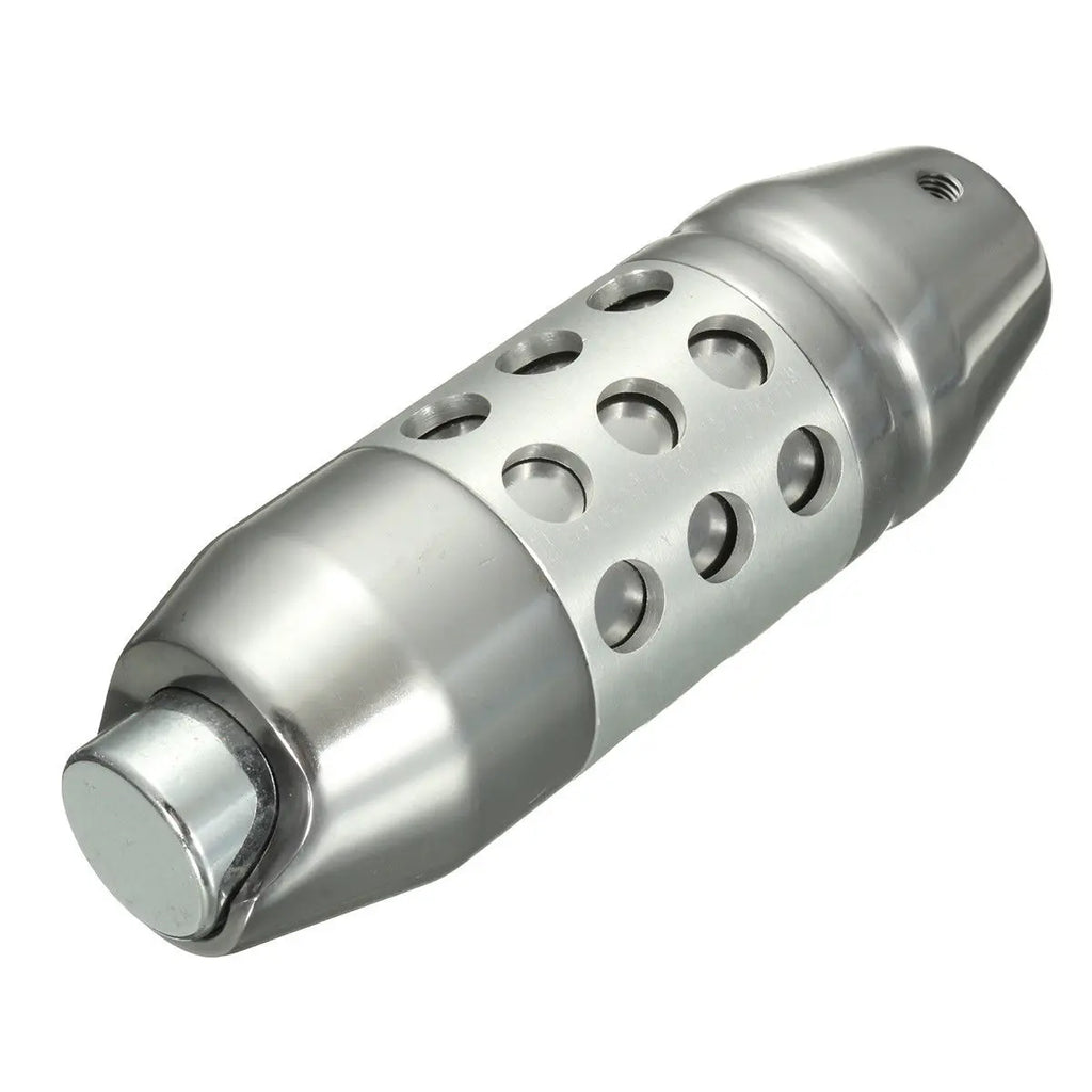 Automatic Car Gear Stick Shift Shifter Knob Lever Sliver Aluminum