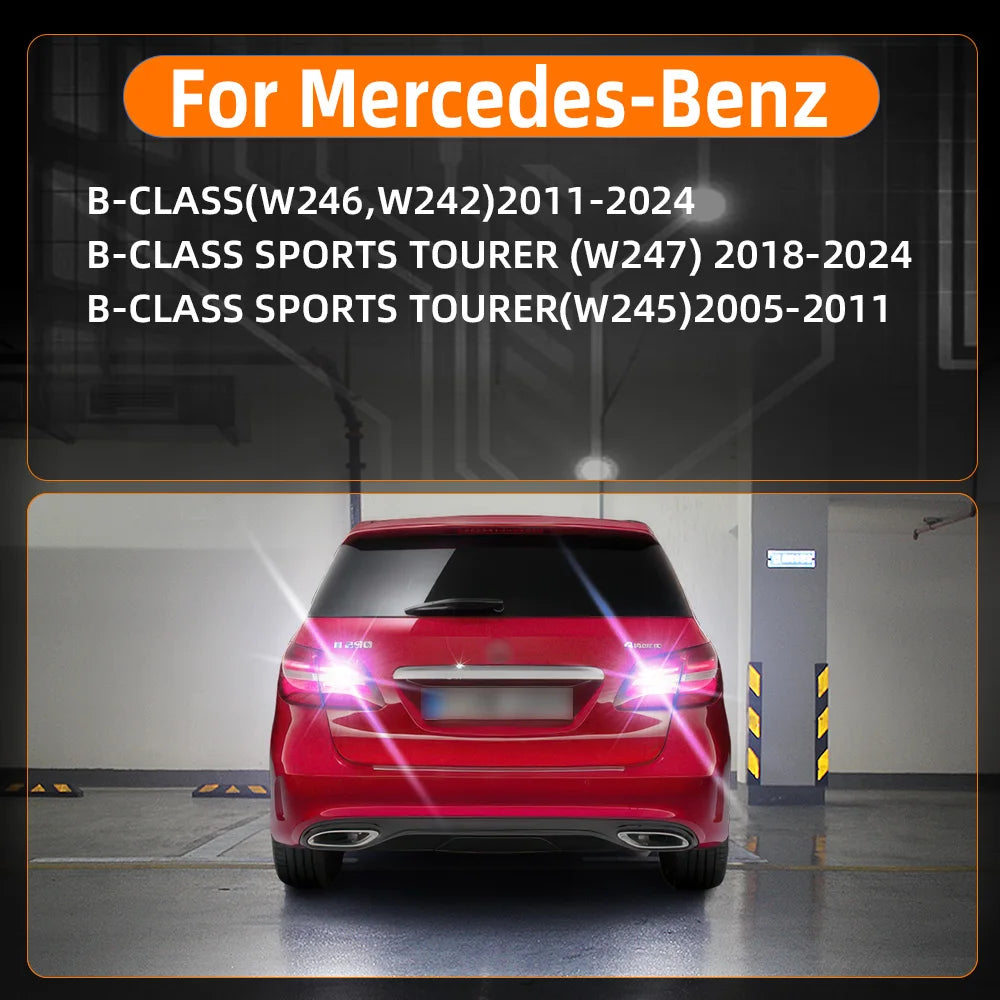 LED Interior Light Kit for Mercedes-Benz B-Class W246 W242 W245 W247 LED Reverse Lights Backup Bulbs Reversing Lamp 2...