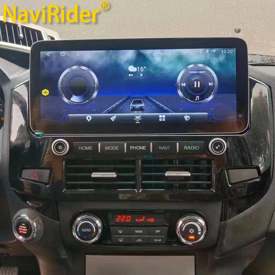 For Mitsubishi Pajero 4 V73 V97 V93 V88 V99 V98 2007-2020 Stereo Car Multimedia Player Car