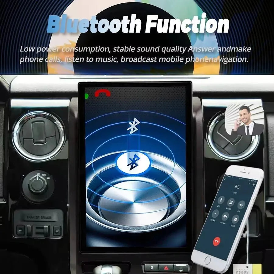 Android 15 Multimedia Video Car Radio 14inch Full Screen For Ford F150 F-150 Raptor 2009 - | AUTOKITSHOP