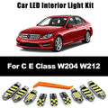 11Pcs Canbus LED Interior Light Trunk Lamp Kit For Mercedes Benz MB C E Class W2 for Mercedes W204 W212 - Canbus LED Car