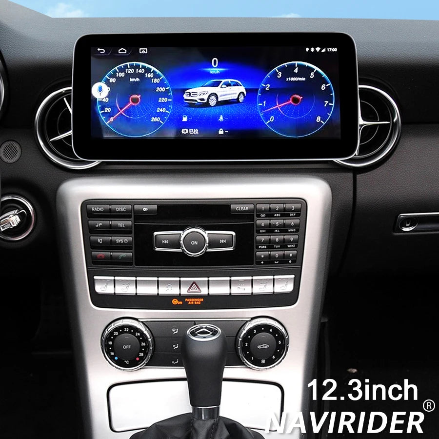 DSP Car Radio For Benz SL SLK SLC300 SLC200 SLC260 SLK350 SL350 2010-2019 SIM 12.3inch GPS