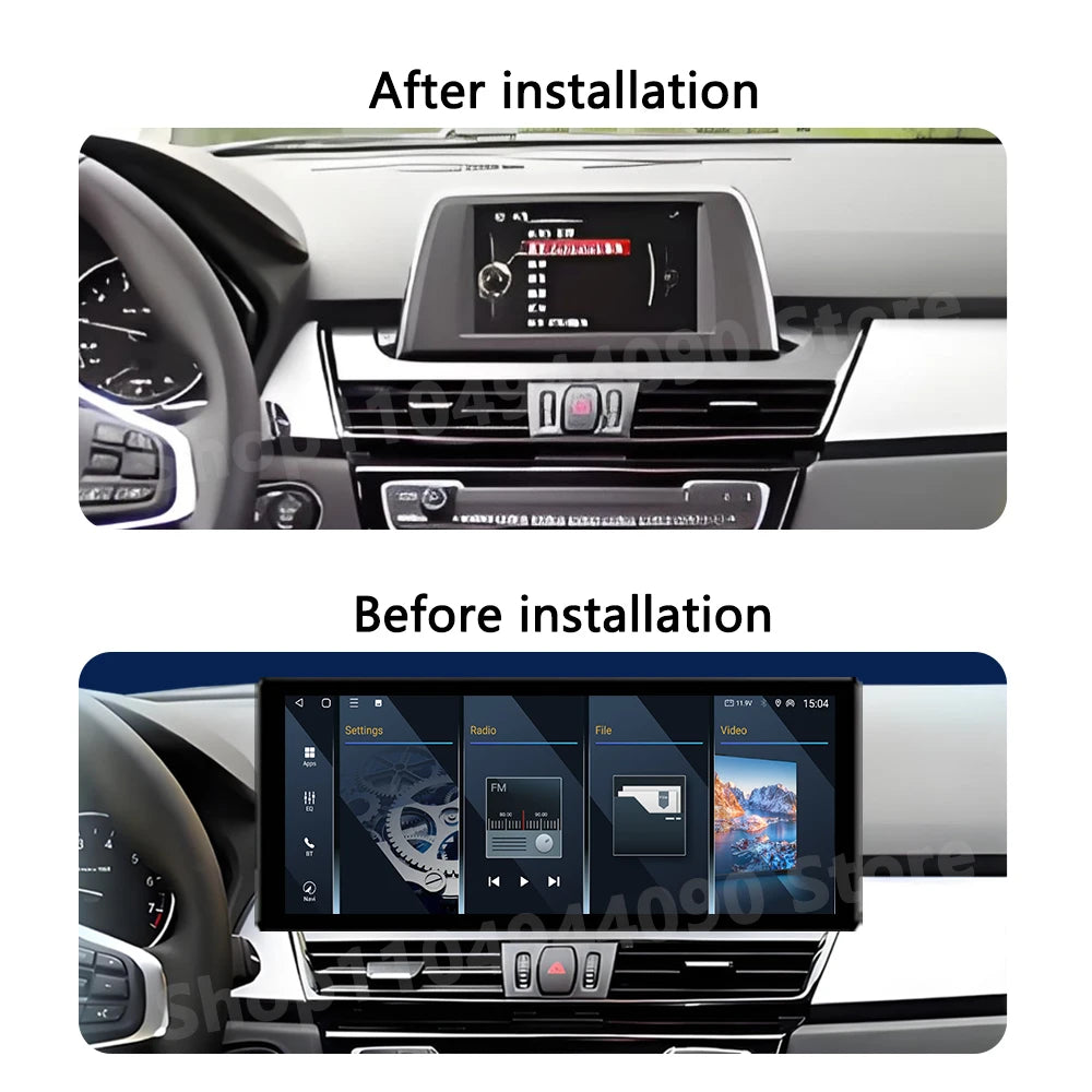 for BMW 2 Series F45 F46 2014 - 2018 NBT EVO System Car Radio QLED 2400*900P Multimedia To