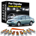 10-Piece LED Interior Light Kit for Toyota Corolla - Canbus Error-Free Interior Bulbs
