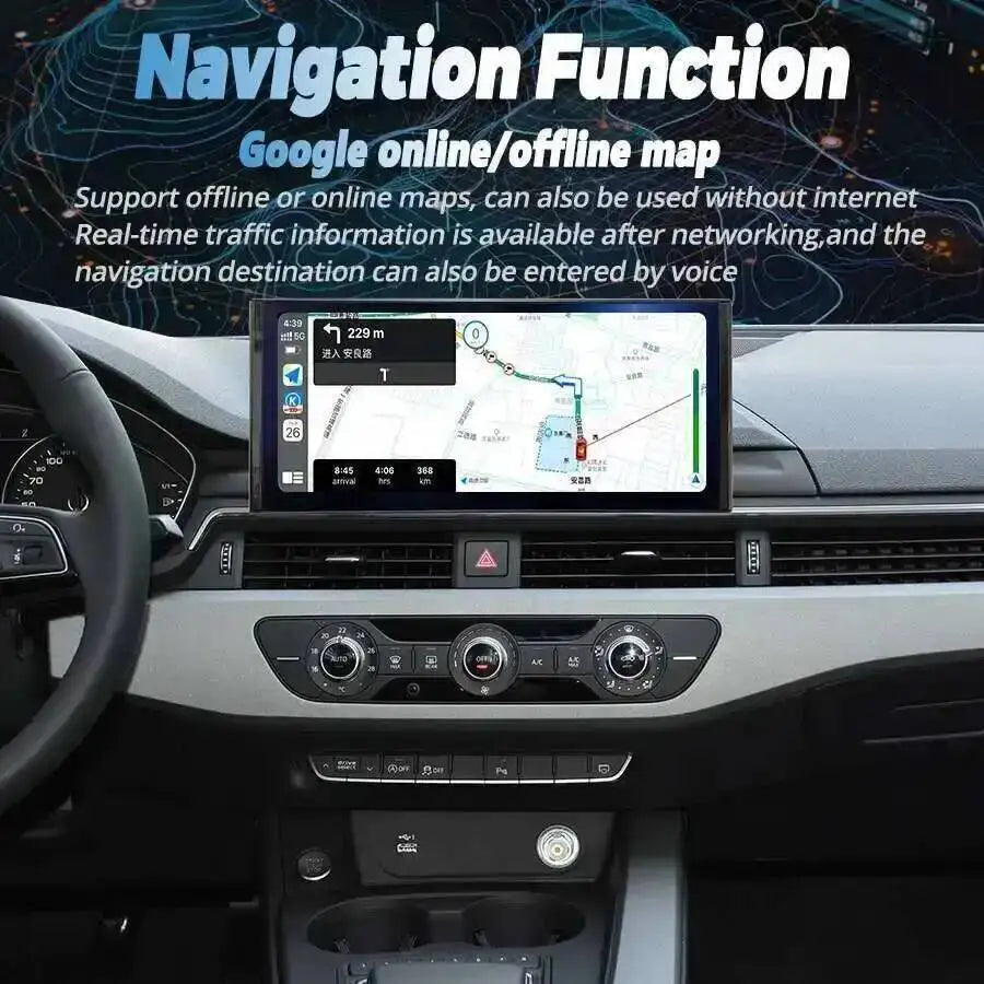 Car Radio For AUDI A5 A4 2017 2018 2019 Multimedia Video Player Android 14 Auto Stereo GPS