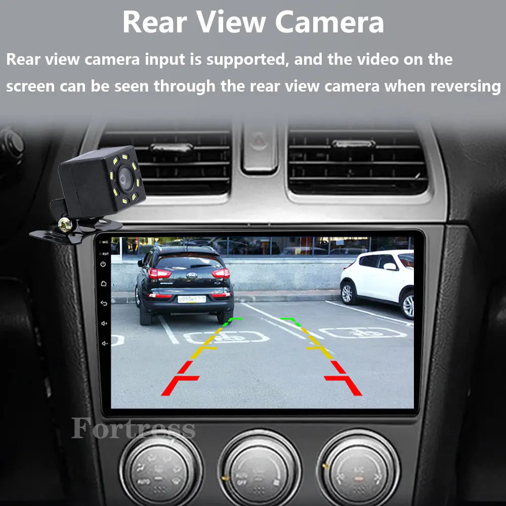 Android 16 For Subaru Impreza WRX 2003 - 2007 2K QLED Android Car Radio Multimedia Video P